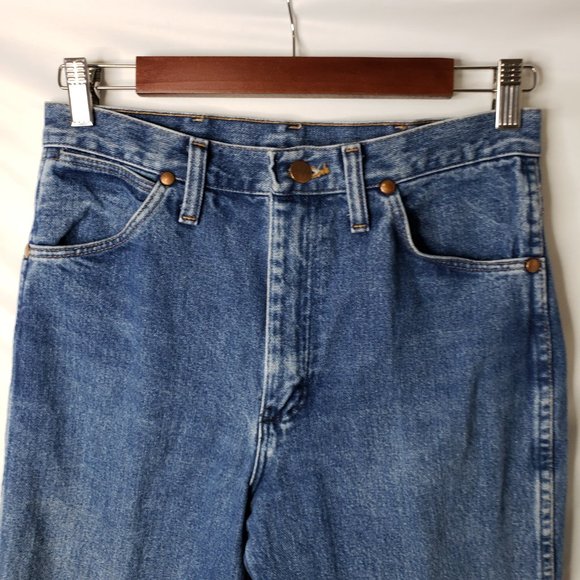 Wrangler Women's Straight Leg Jeans - Blue - Picture 9 of 9